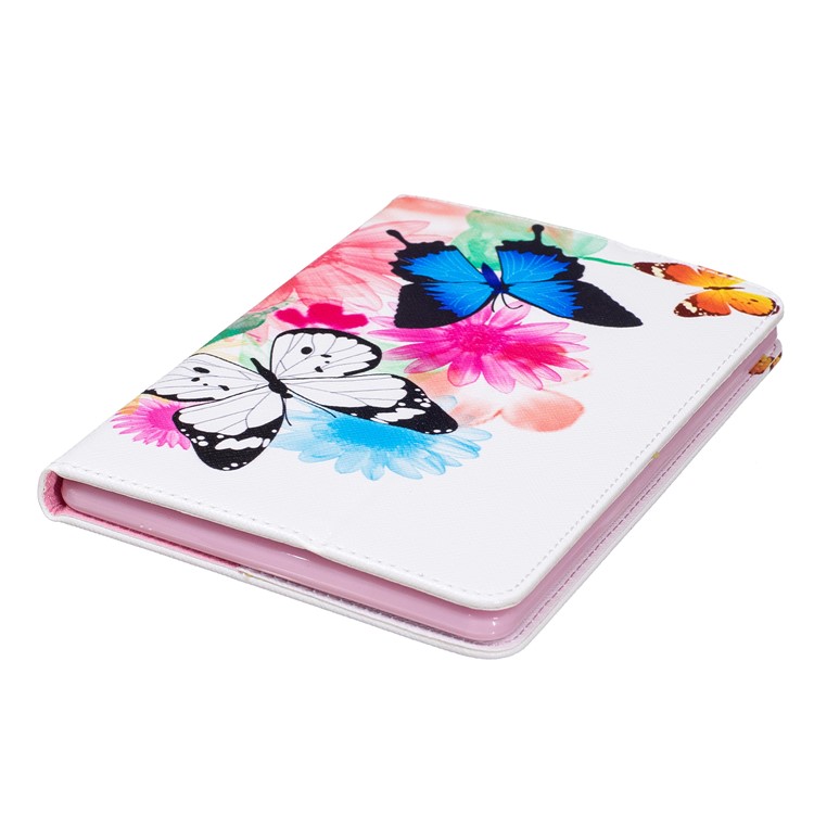 Pattern Printing Wallet Leather Stand Case for Amazon Kindle Paperwhite 3/2/1 - Vivid Butterflies-5