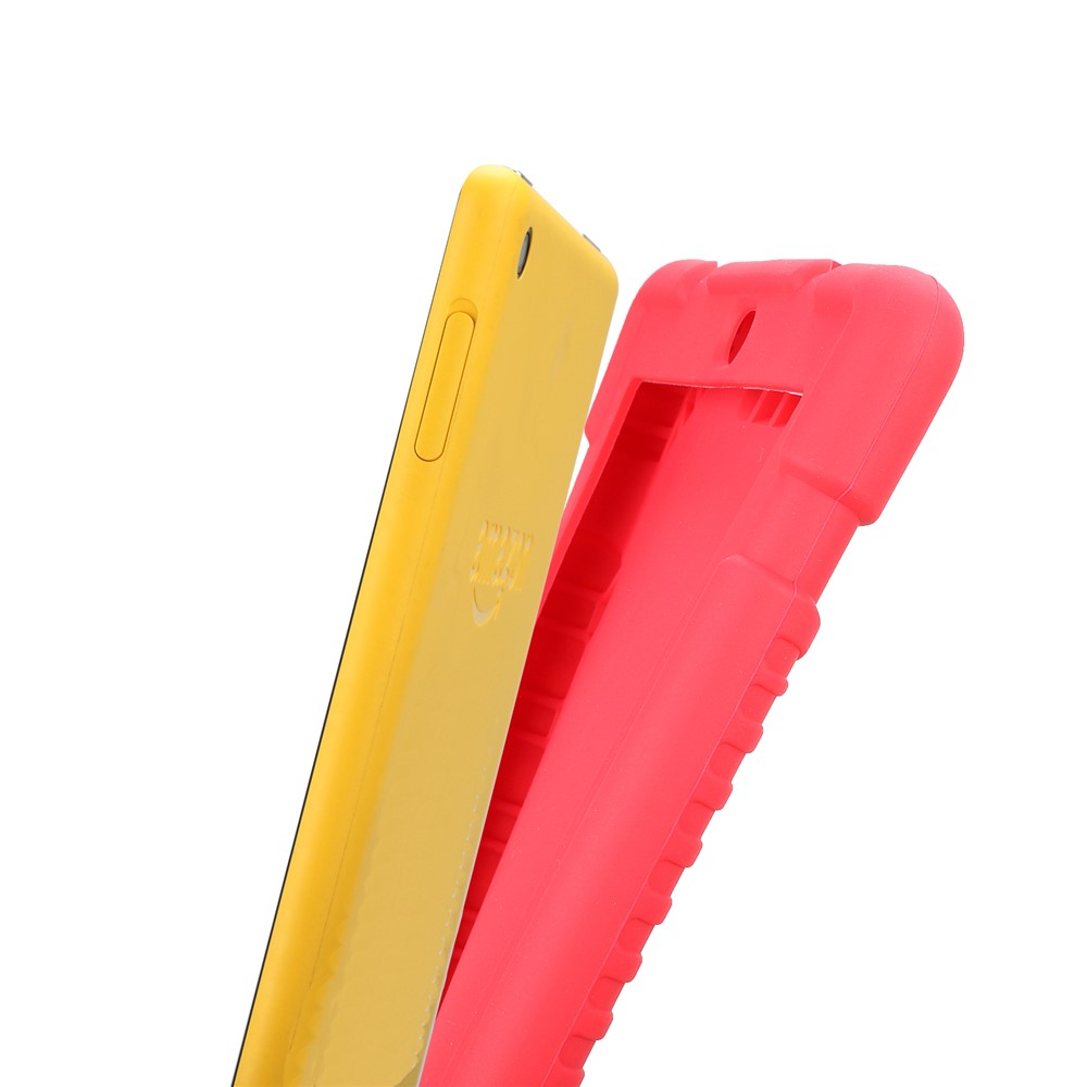 Soft Silicone Protection Casing for Amazon Fire 7 2017 - Red-9