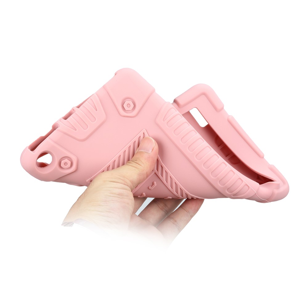 For Amazon Fire 7 2017 Soft Silicone Protective Case Accessory - Pink-8