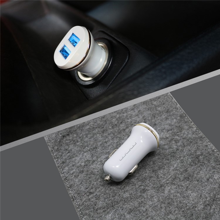 Dual USB Ports Car Charger + Car Air Vent Mount Stand + Type-C Cable Portable Set-3