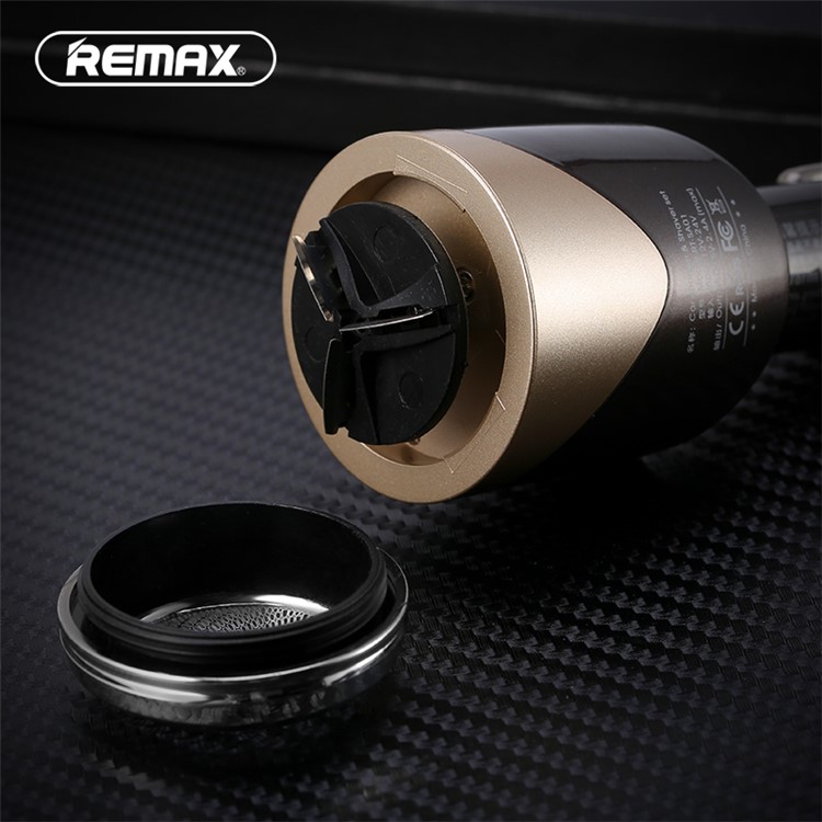 Practical 3 in 1 Smart Car Charger & Safety Hammer & Shaver for Men - Coffee-2