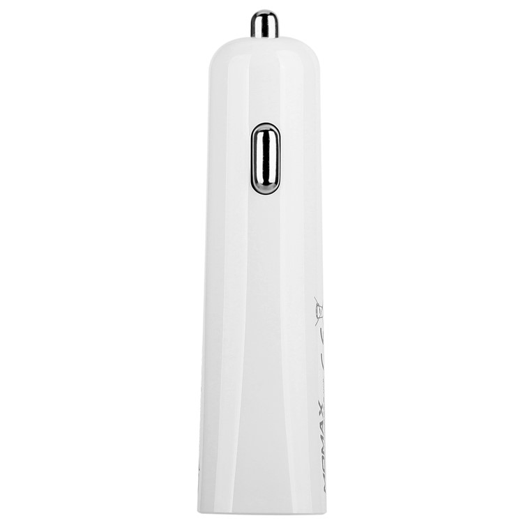 MOMAX PD QC3.0 USB + Type-C Ports Car Charger - White-4