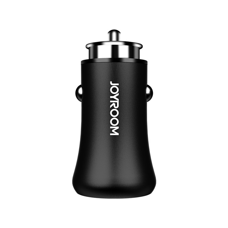JOYROOM F635 Dual USB Ports 3.1A Smart Car Charger for iPhone iPad Samsung - Black-3