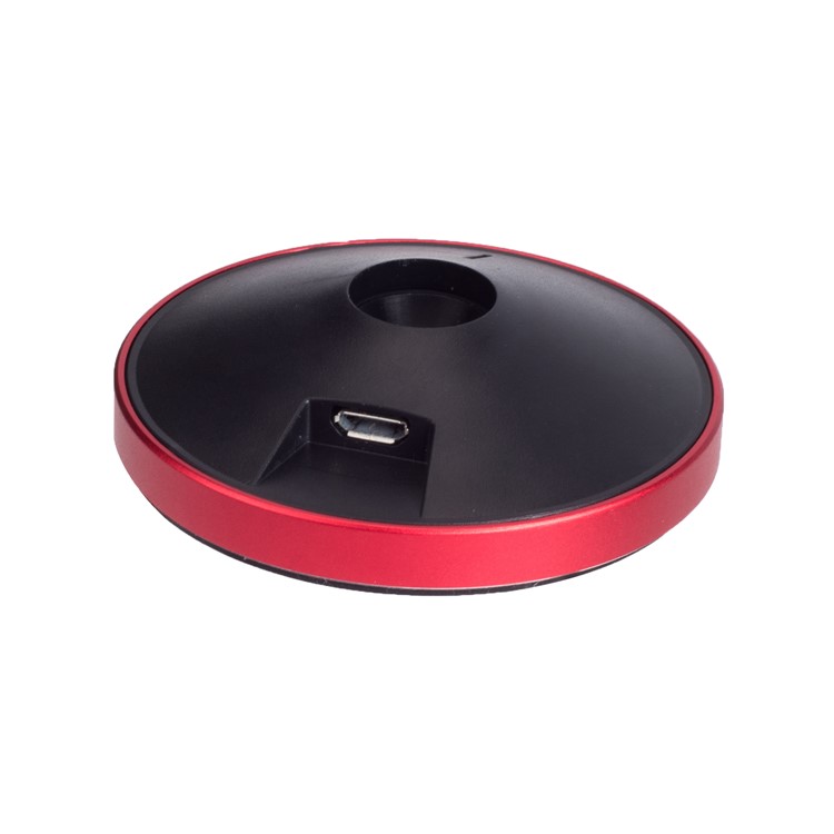 WH-10B Qi Wireless Car Charger Dock Car Mount Phone Holder for iPhone X/8/8 Plus - Red-5