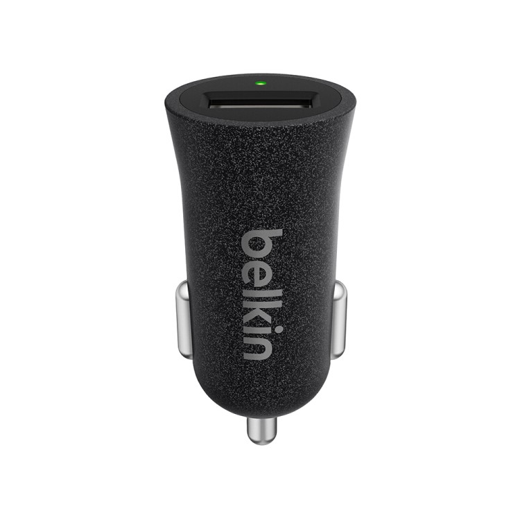 BELKIN Original 2.4A Single USB Port Car Charger (F8M730bt) - Black-2
