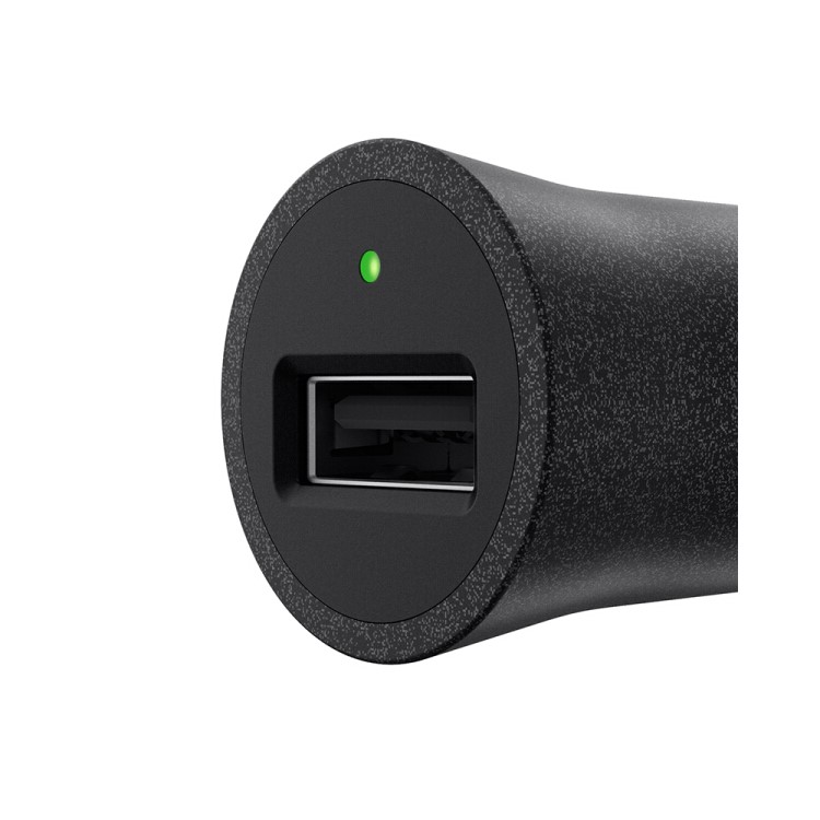BELKIN Original 2.4A Single USB Port Car Charger (F8M730bt) - Black-3
