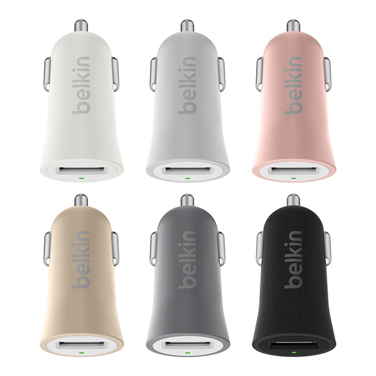 BELKIN Original 2.4A Single USB Port Car Charger (F8M730bt) - Black-4