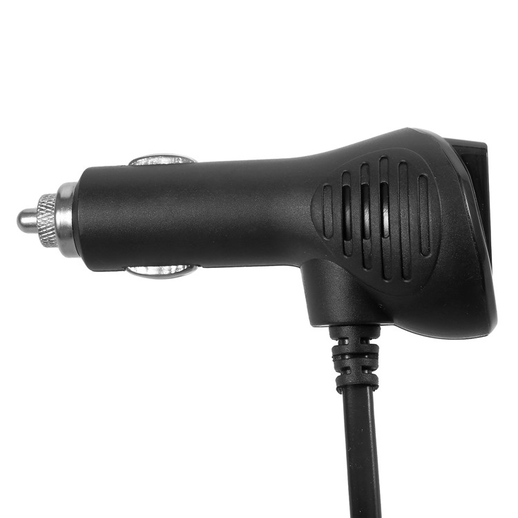 OLESSON No.1639 Universal 120W Dual USB Ports + Three Cigarette Lighter Sockets Car Power Adapter-5