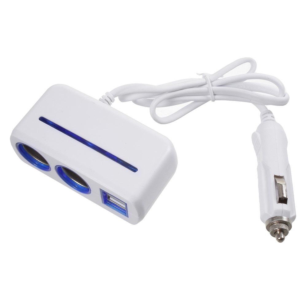 OLESSON 1638 120W 1 До 2 Гнезда Прикуривателя И 2 USB-порта Автомобильное Зарядное Устройство - Белый, iPhone X
OLESSON 1638 120W 1 До 2 Гнезда Прикуривателя И 2 USB-порта Автомобильное Зарядное Устройство - Белый, iPhone X
