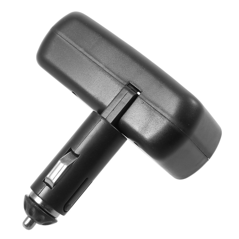 OLESSON 1630 90° Rotary Joint 120W 1 to 2 Cigarette Lighter Sockets + Dual USB Car Charger - Black-6