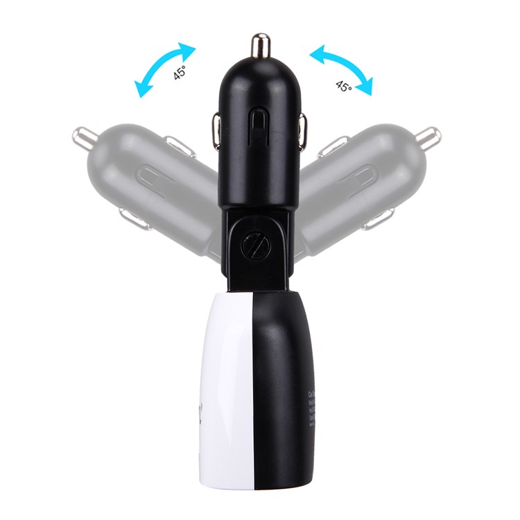 HAWEEL 3020B Dual USB Ports Quick Charge QC3.0 USB Car Charger with LCD Display-6
