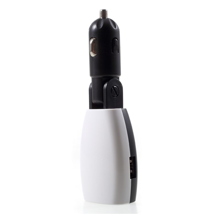 Intelligent 3.1A Dual USB Car Charger with LED Voltage Display and Adjustable Angle-4
