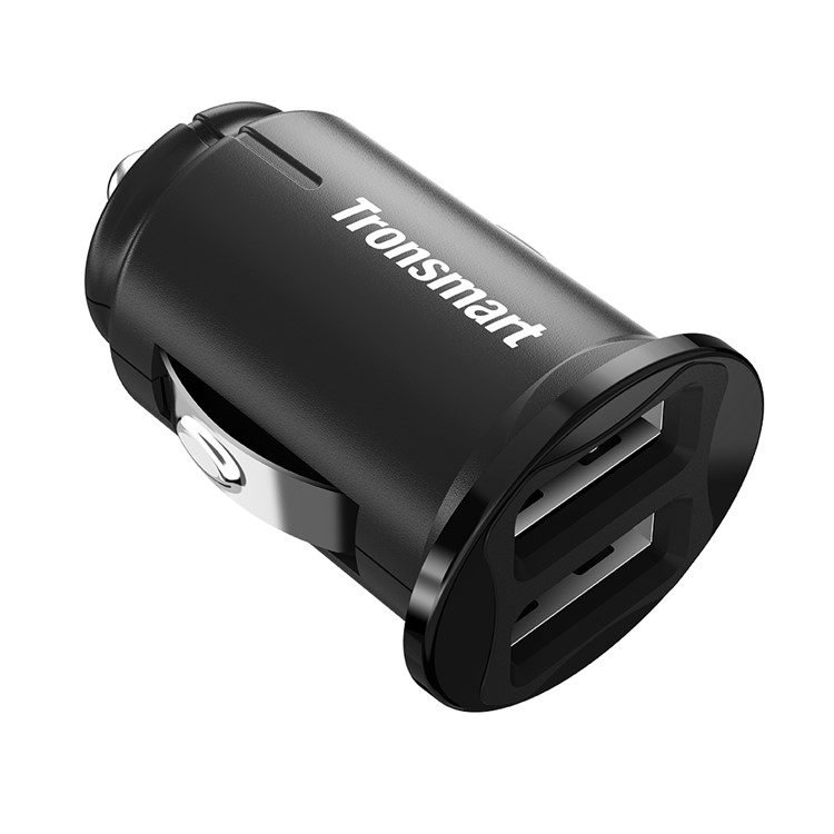 Tronsmart C24 24W Dual USB Port Car Charger with VoltiQ for iPhone Samsung Huawei Etc.-2