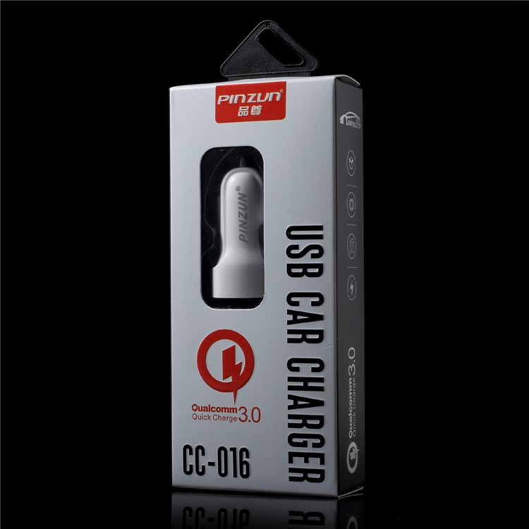 PINZUN CC-016 Quick Charge 3.0 Portable USB Car Charger-6