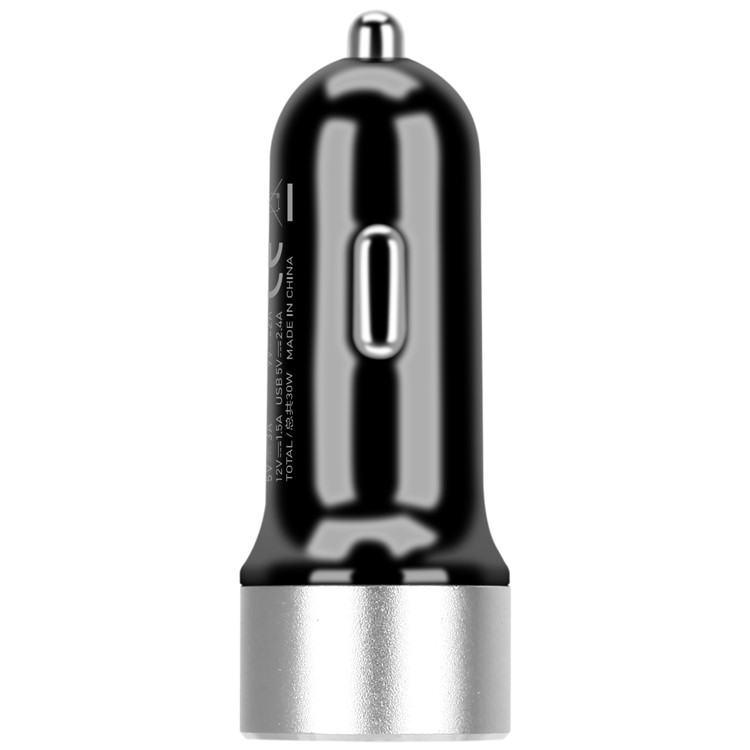 MOMAX UC9 Dual USB Ports Car Charger Adapter with with QC 3.0 - Black-6