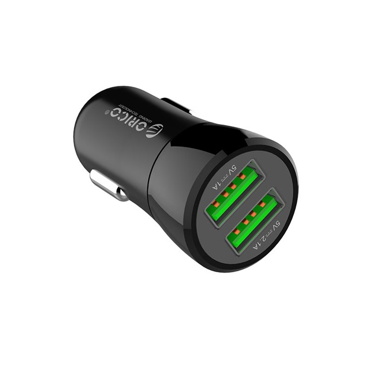 ORICO UPQ-2U Dual USB Car Charger Adapter for iPhone Samsung Huawei - Black-4