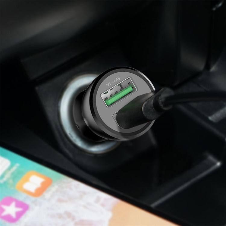 ORICO UPQ-2U Dual USB Car Charger Adapter for iPhone Samsung Huawei - Black-7