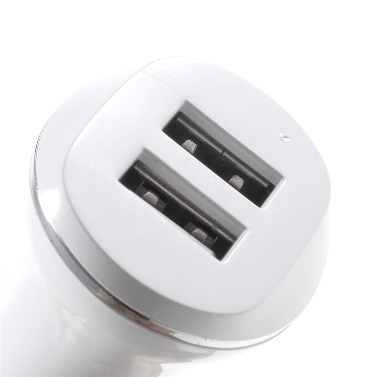 2.4A 2 USB Outputs Car Charger Adapter for iPhone iPad Samsung Sony etc-5