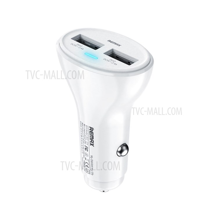REMAX RCC-224 Noah 2.4A 12W Dual USB Car Charger-1