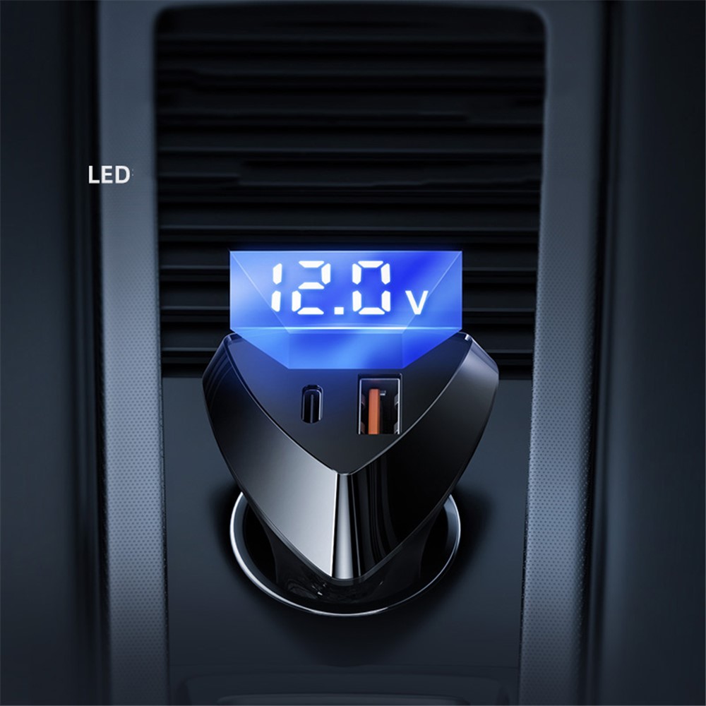 REMAX RCC232 45W PD + QC Fast Charging Mobile Phone Car Charger Adapter-4