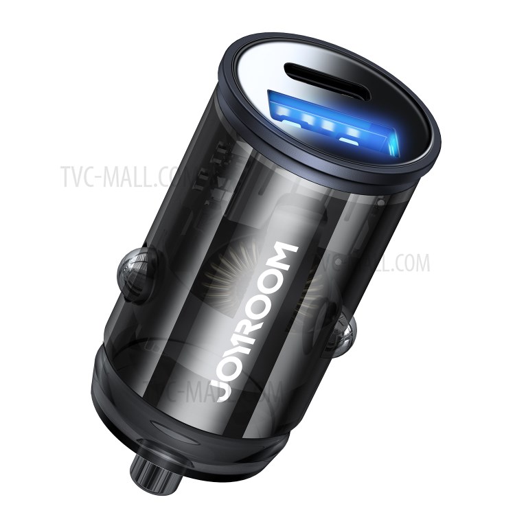 JOYROOM C-A43 Dual Port PD 20W Car Charger Quick Charge QC3.0 Fast Charging Adapter for Samsung iPhone-1