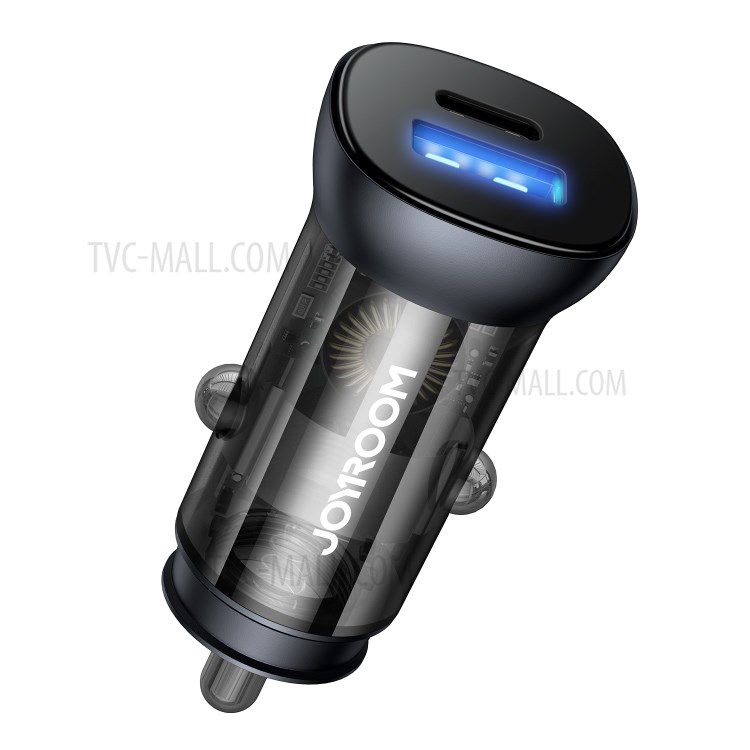 JOYROOM C-A42 PD QC3.0 Dual USB Port Fast Charging Car Charger Adapter for iPhone Huawei Xiaomi-1