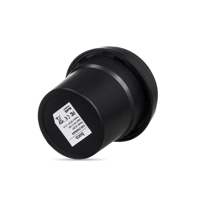 HOCO Multifunctional Cup Shape 2-Port USB Car Charger Dual Socket Splitter-4