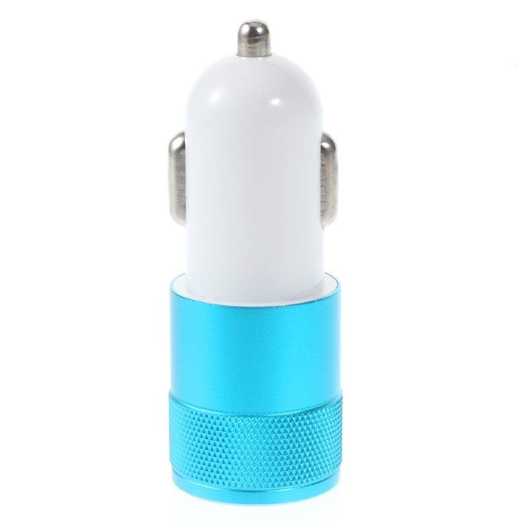 2.4A Dual USB Auto Ladegerät Adapter Für IPhone Ipad Samsung - Blau-3