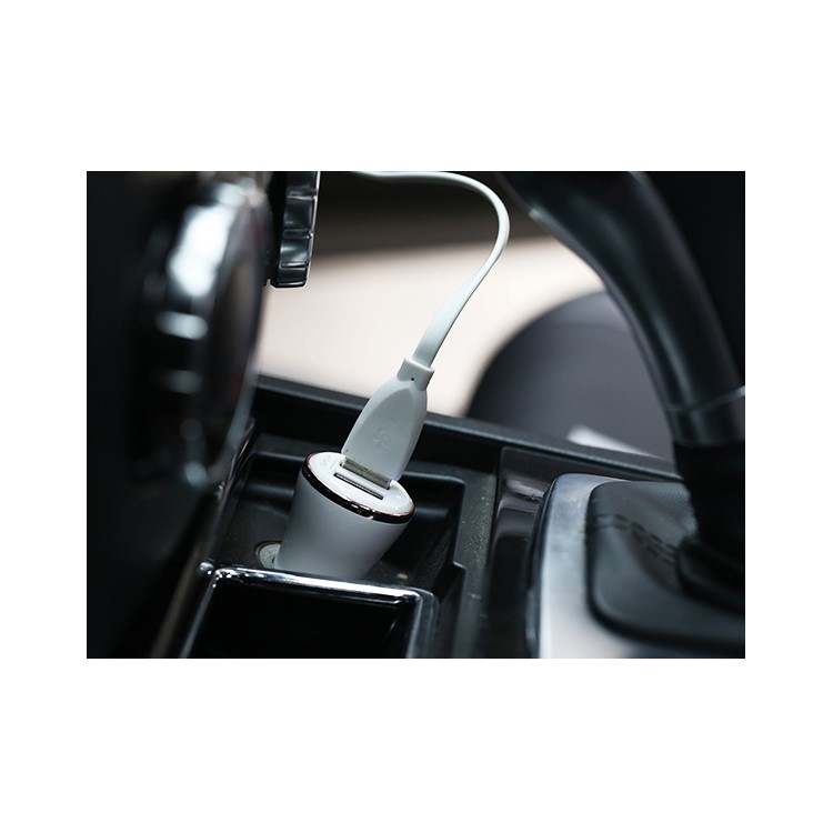 REMAX Dolfin Triple Ports 3.4A USB Car Charger for iPhone iPad Samsung HTC - Rose Gold Color-6