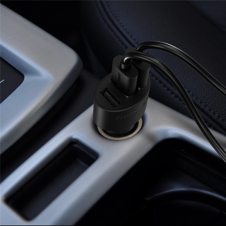 TRONSMART C3PTA USB Car Charger Quick Charge 3.0 3-Port for Samsung S7/S7 Edge Etc-7