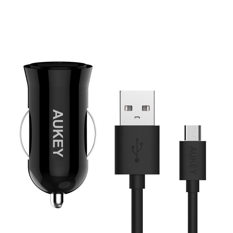 AUKEY CC-T10 19.5W USB Car Charger with Quick Charge 3.0 & AiPower-6
