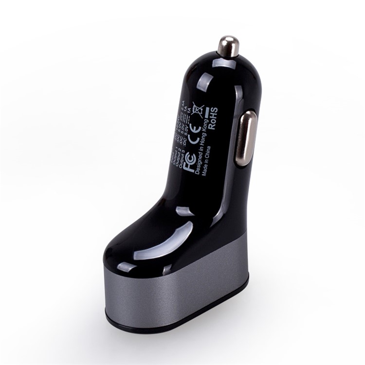MOMAX XC 4.4A 3 USB Ports Car Charger (CB/CE-EMC Certification) - Black-7