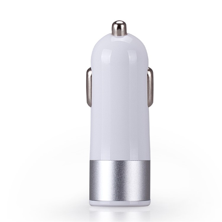 MOMAX XC 4.4A 3 USB Ports Car Charger (CB/CE-EMC Certification) - White-2