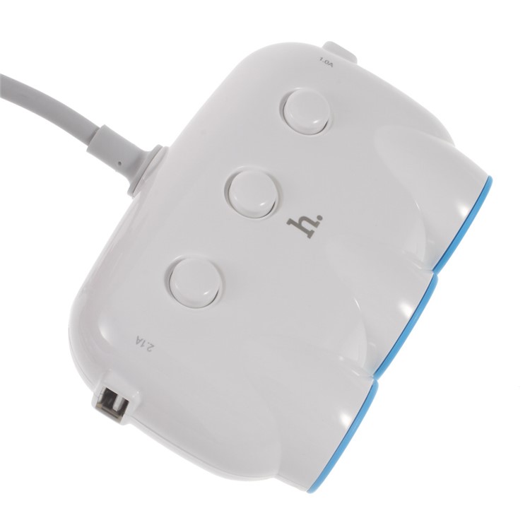 HOCO C1 3-Way Car Cigarette Lighter Socket Splitter with USB Port-10
