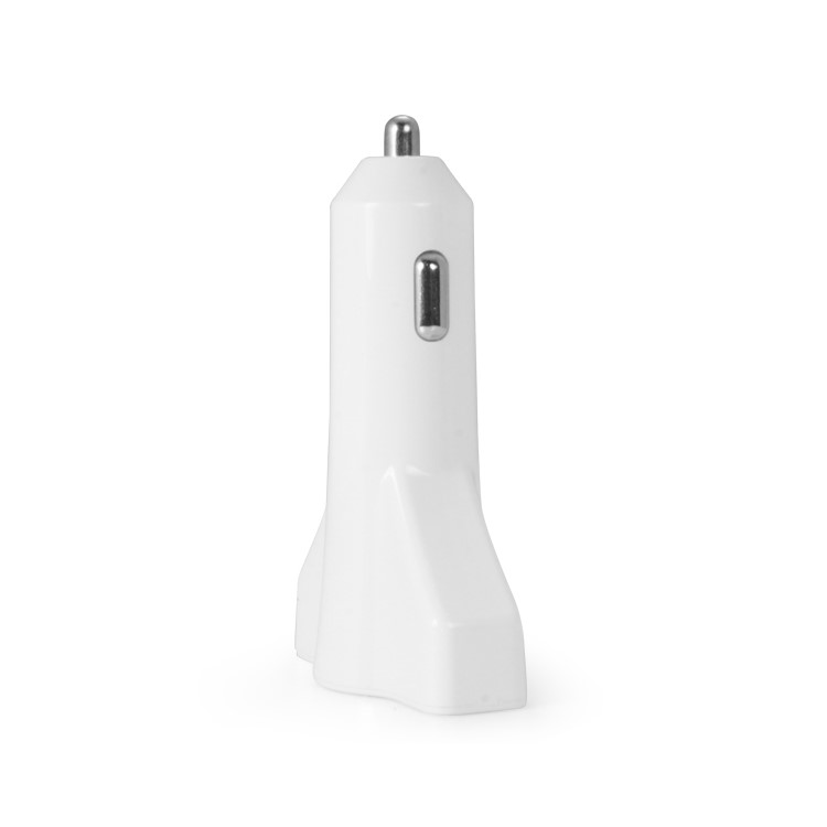SEZU Space Shuttle Shaped 5.2A 3-Port USB Car Charge for iPhone iPad Samsung LG - White-3