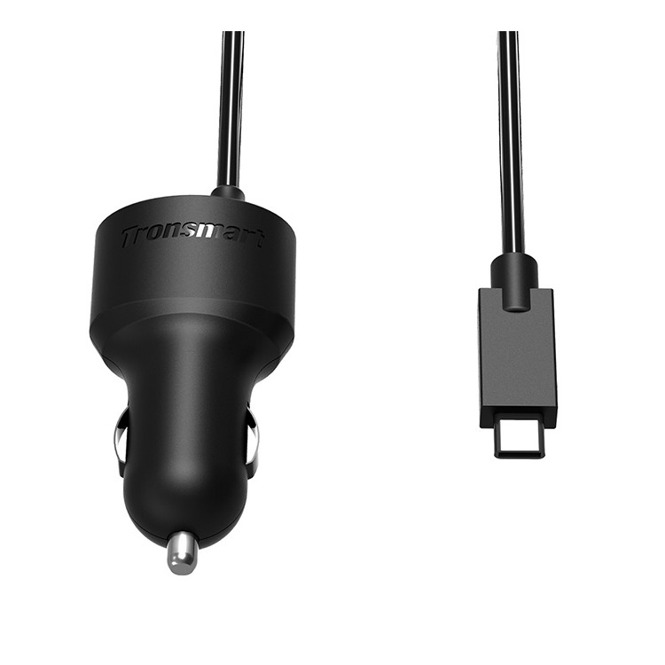 TRONSMART CCTA Dual Port Car Charge with Quick Charge 3.0 & Type-C Cable Ports (CE,RoHS,FCC)-11
