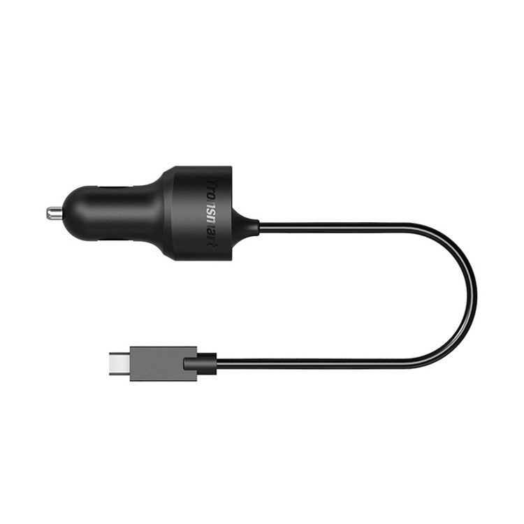 TRONSMART CCTA Dual Port Car Charge with Quick Charge 3.0 & Type-C Cable Ports (CE,RoHS,FCC)-5