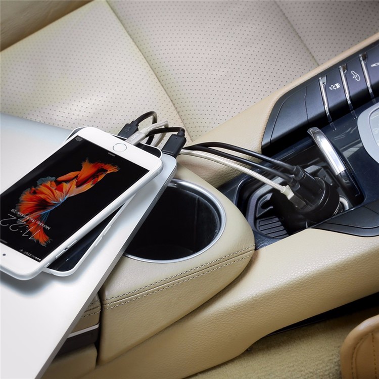 AUKEY CC-T11 3-Port USB KFZ-Ladegerät mit Schnellladung 3.0 AiPower-6