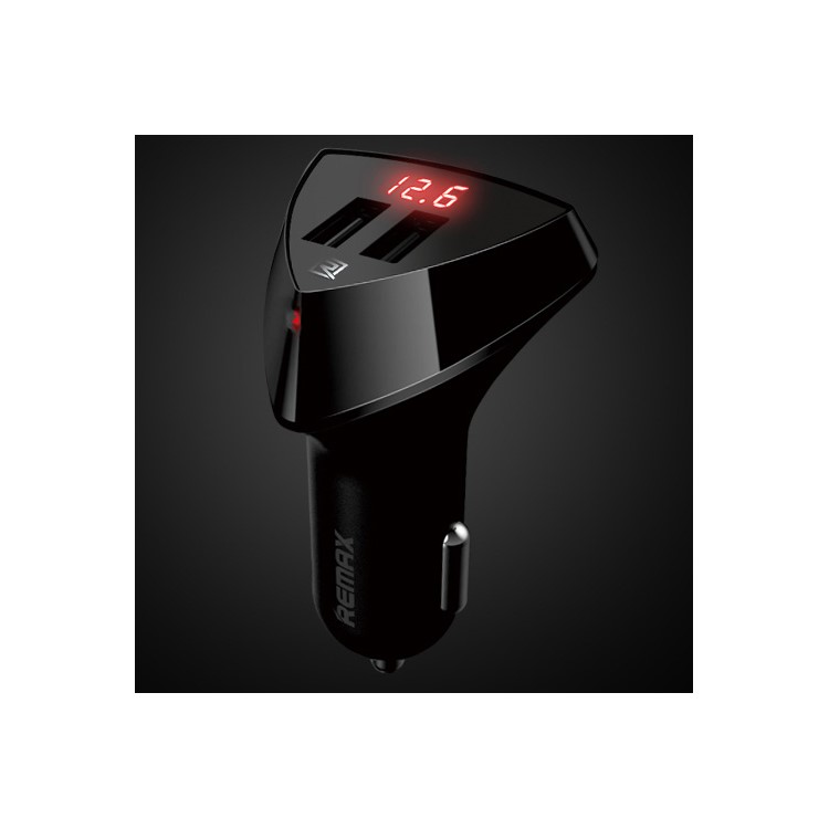 REMAX Aliens 2 USB Car Charger 3.4A with LED Voltage Display for iPhone iPad Samsung-9