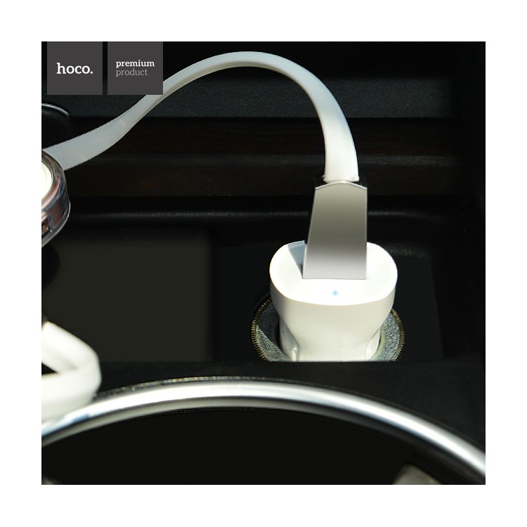 HOCO Z2 5V 1.5A Single USB Car Charger for iPhone Samsung-4