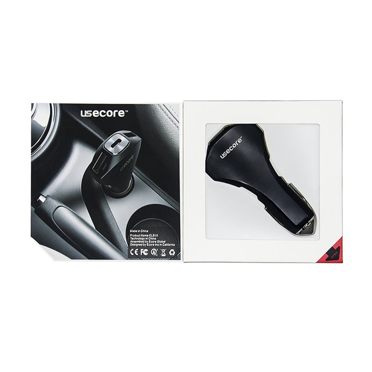 USECORE 2 USB Ports + Type-C Output/input Car Charger with Quick Charger 3.0-6
