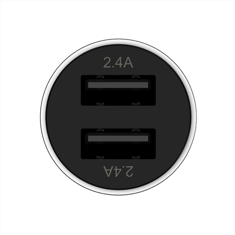 VINSIC VSCC202 4.8A Dual USB Port Car Charger for iPhone iPad Samsung - Black-1