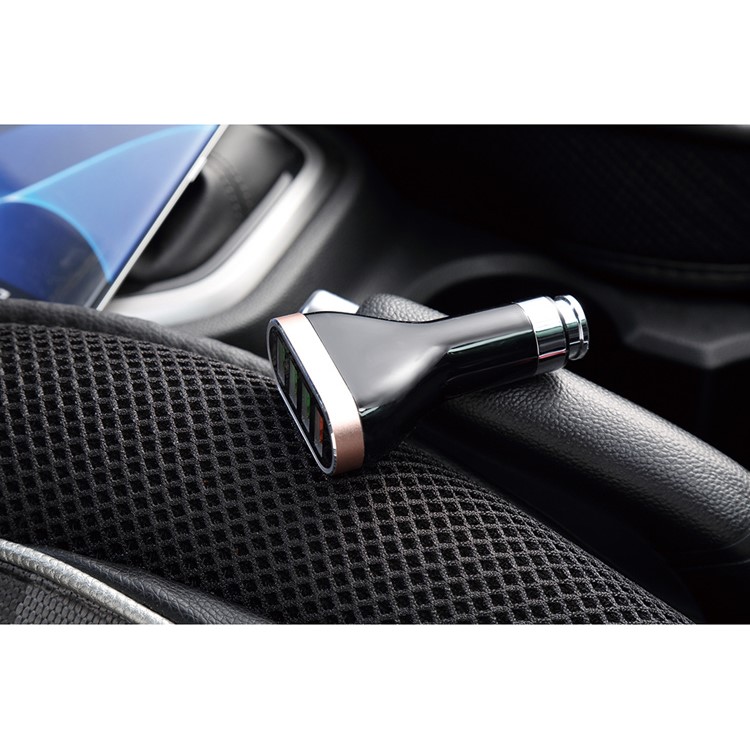 LDNIO C701Q Quick Charge 2.0 4-Port 7A Car Charger Adapter + Micro USB Cable (CE/RoHS/FCC)-9
