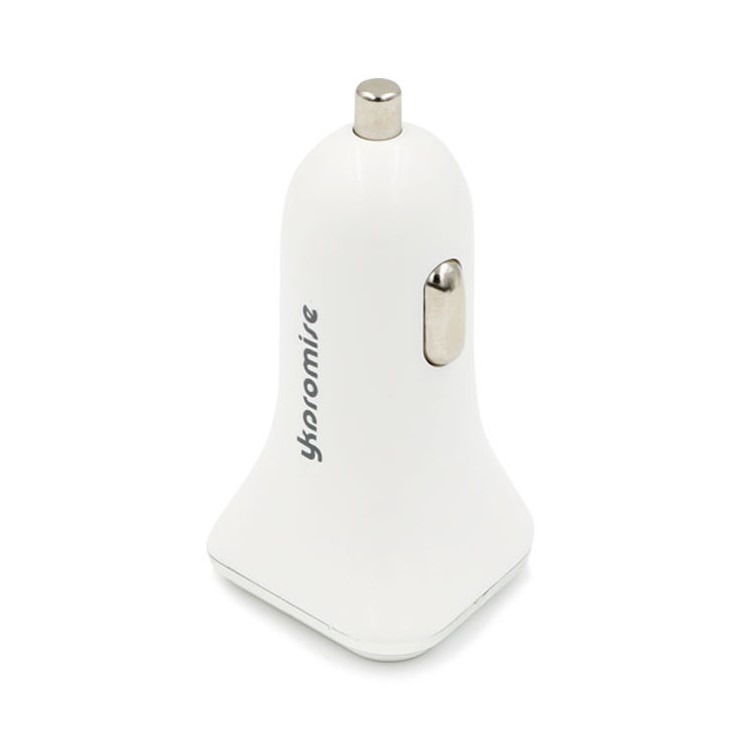 YK-M15 Dual USB Port Portable Car Charger for iPhone iPad Samsung LG Etc-1