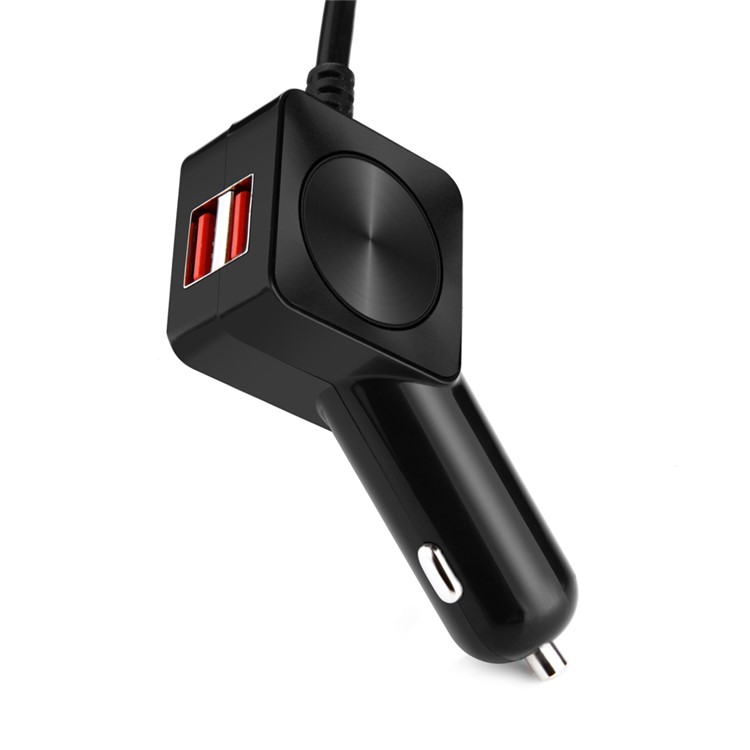 SEENDA 60W 6-Port USB Car Charger with Quick Charge 3.0 Port (ICH-31)-3