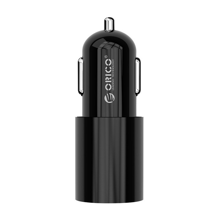 ORICO UCF-2U Type-c + USB-A Dual Port Car Charger for iPhone Samsung LG Etc - Black-5