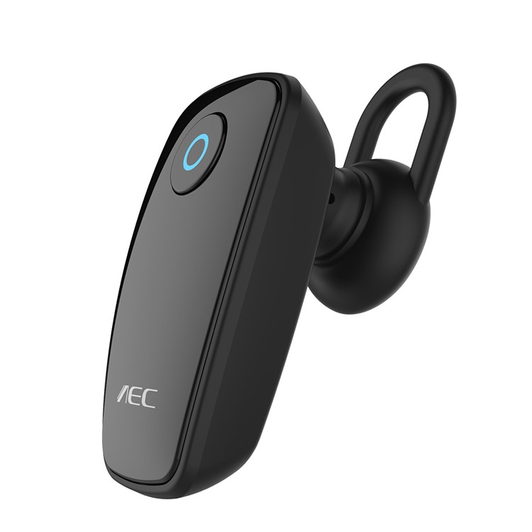 AEC BQ638 5V 2.4A Single USB Car Charger Bluetooth V4.1 Single In-ear Earphone - Black-5