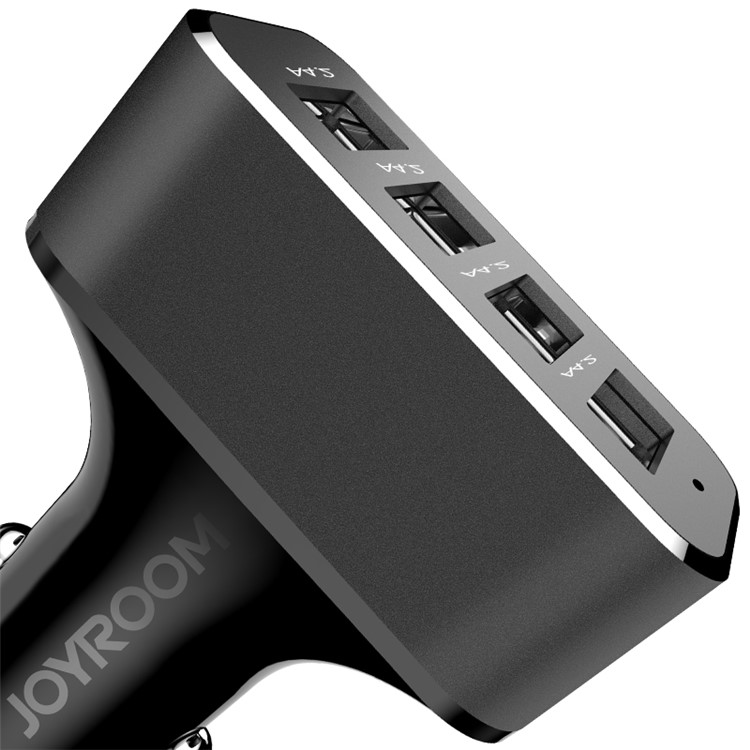 JOYROOM C-T400 5V 2.4A Fast Charge 4 Ports USB Car Charger Adapter - Tarnish-4