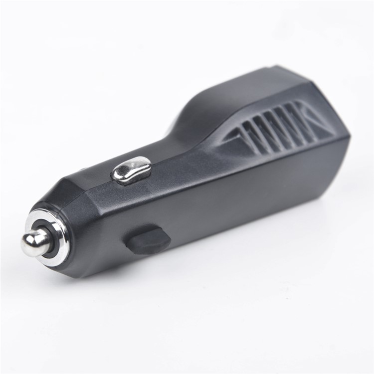 4.8A Dual USB Ports 12V/24V Car Charger for iPhone Samsung LG Etc - Black-2
