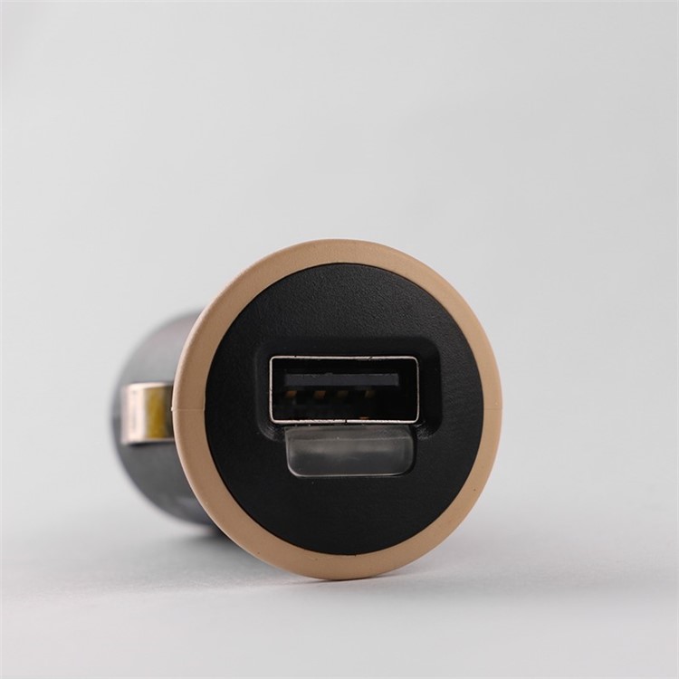 BUDI 10W 2.1A USB Phone Tablet Car Charger + 1.2m/4ft Micro USB Cable (CE/FCC) - Black-2